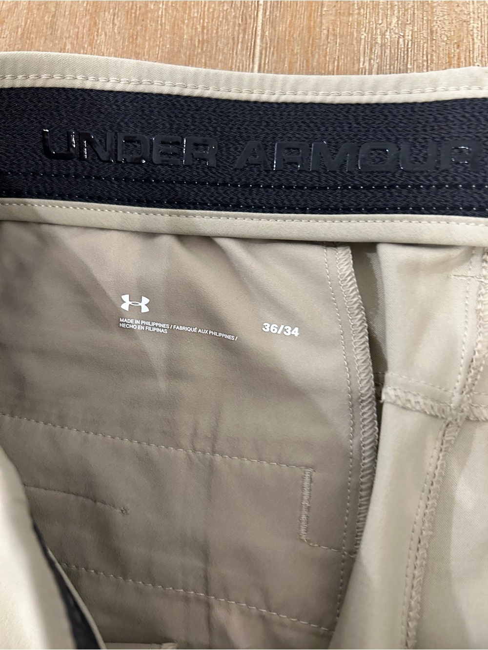 Under Armour Men's Khaki Chino Pants - Classic Straight Fit ⛳️ - Picture 4 of 7